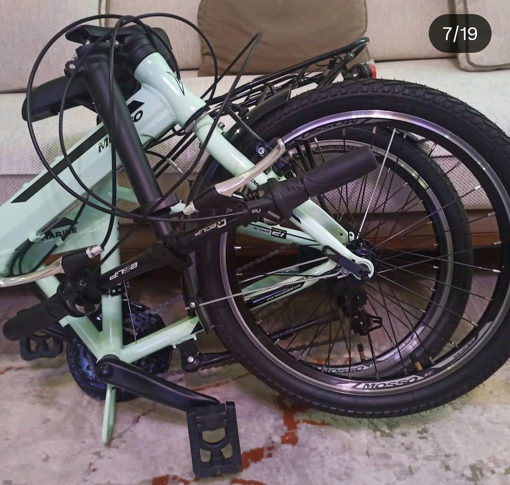 MOSSO Marine 20 jant katlanır Shimano 21 vites alüminyum kadro bakimli - 12
