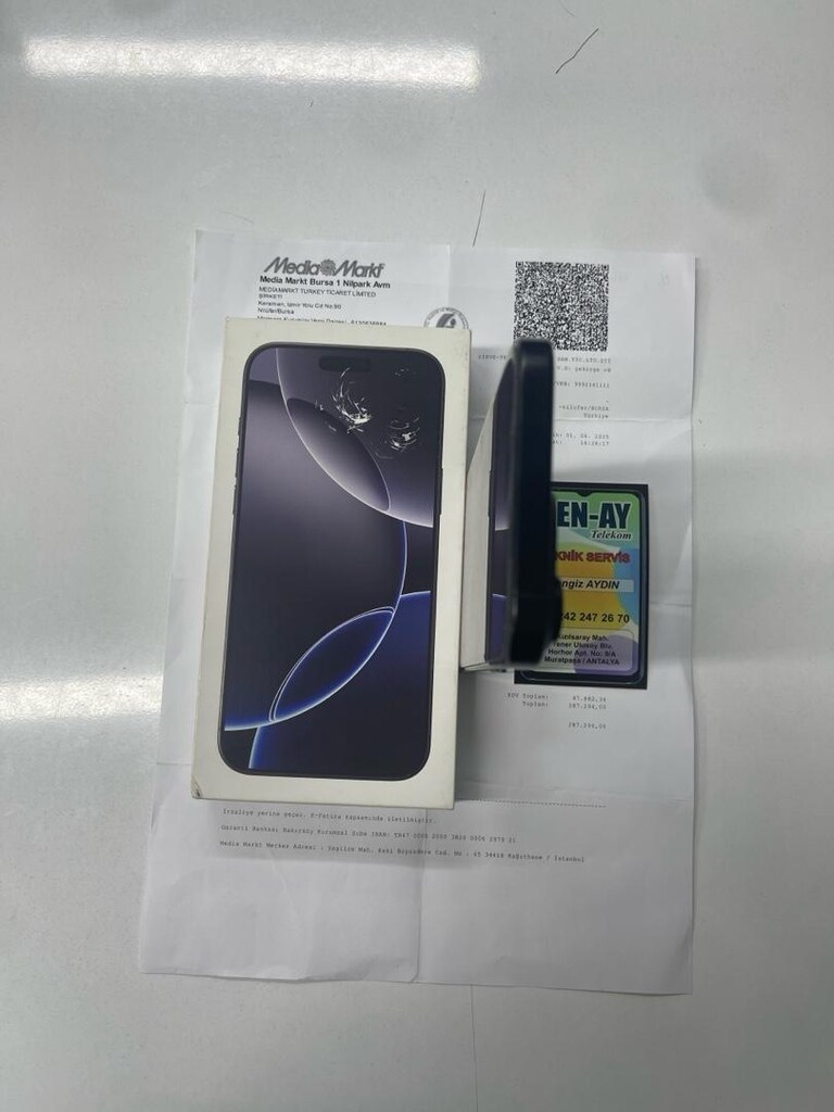 İPHONE 16 PRO MAX 256GB HATASIZ GARANTİLİ PİL %91 - 6