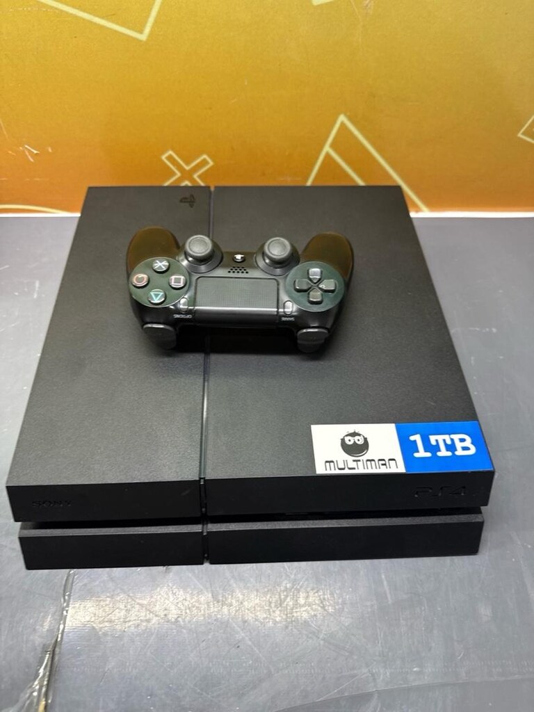 PLAYSTATION 4 MAT KASA 1 TB KIRIK 20 OYUN YÜKLÜ + 1 ADET PS 4 KOLU - 2
