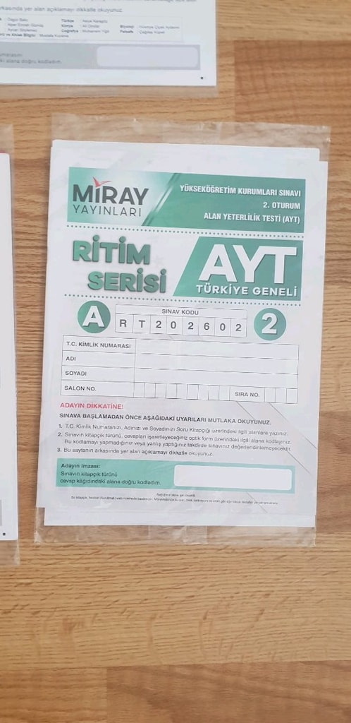 tyt ayt eğitim seti - 9