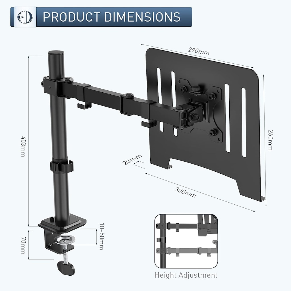 Dizüstü Bilgisayar ve Monitör Standı - 3