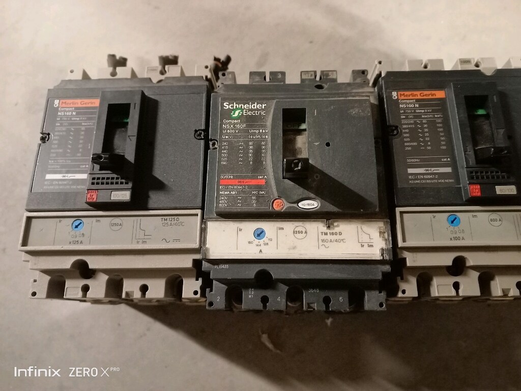 3 adet TMS sigorta 1 adet 160 1 adet 125 1 adet 100 amper olmak üzere - 2