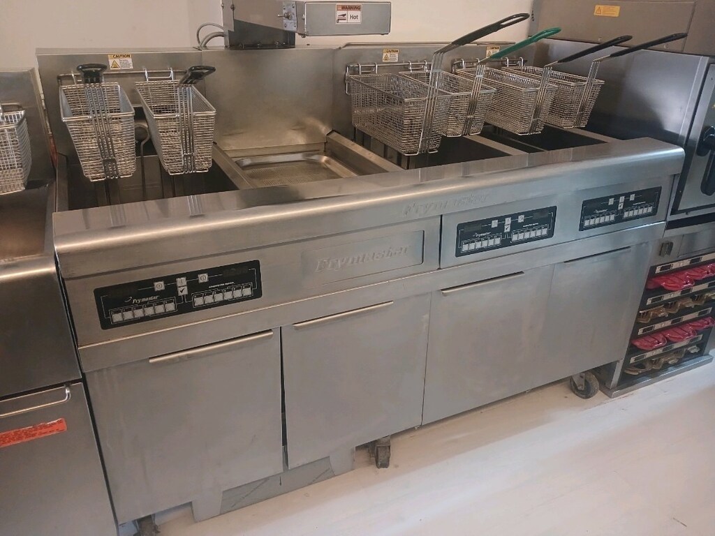 frymaster fritöz 6 sepetli elektrikli çıtır tavuk patates endüstriyel - 9