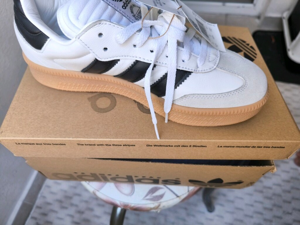 Adidas Samba XLG Beyaz/Siyah – Sıfır, Faturalı - 6