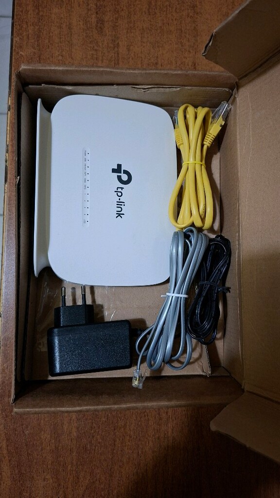 Tp-Link Vdsl + Fiber Modem 300 Mbps 2 - 6
