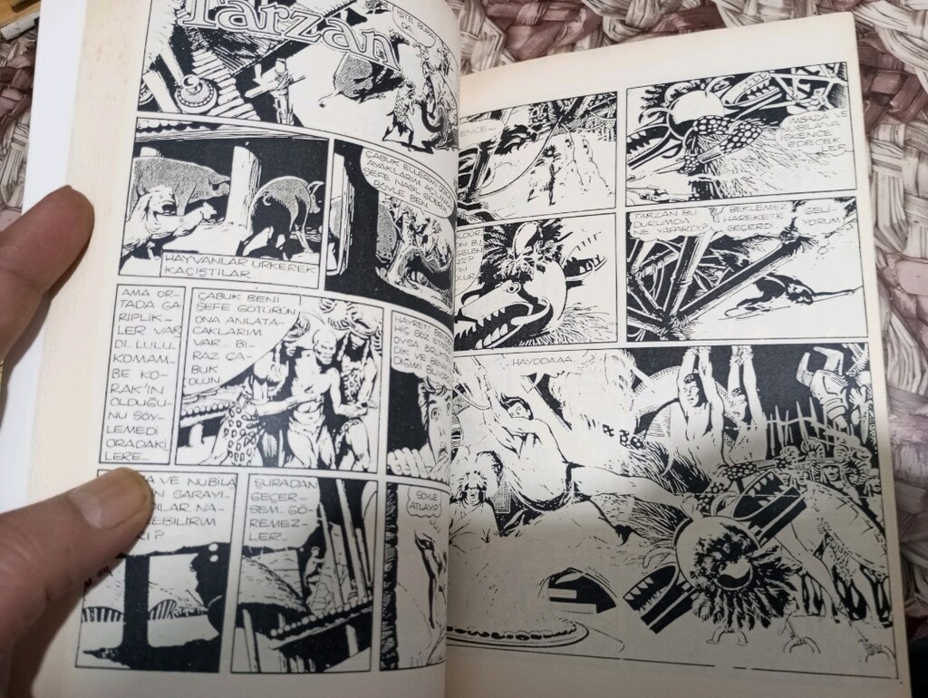 Tarzan cilt 2-6 çok nadir çizgi roman - 11