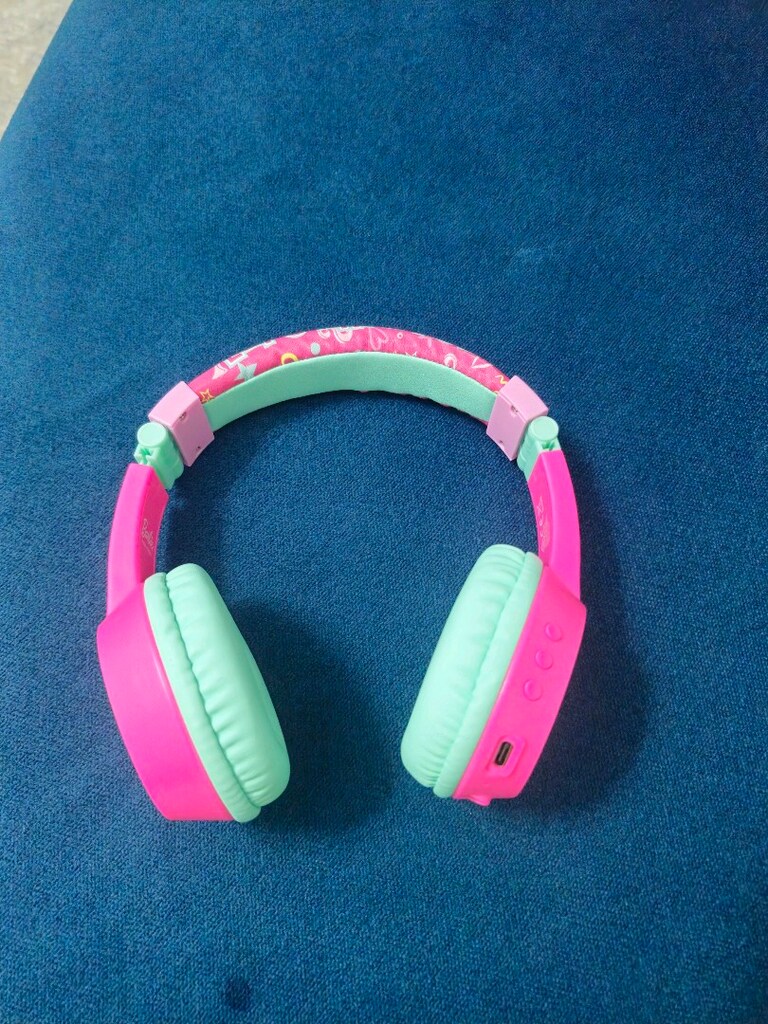 volkano barbie mikrofonlu bluetooth kulaklik - 2