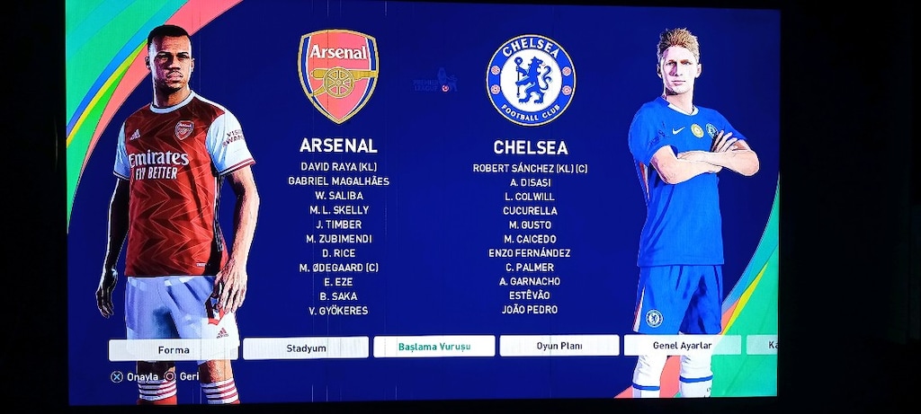 PS4 VE PS5 UYUMLU PES21 GUNCEL KADRO 2025 2026 SEZON FUL TUM TAKİMLAR. - 9