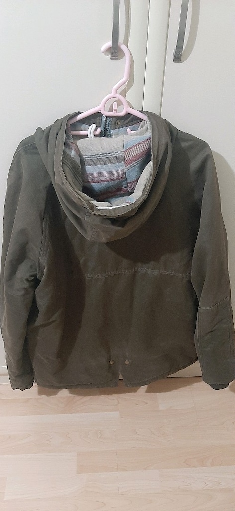 İspanya'dan Kapüşonlu Pull&Bear Kaban (Yorgan gibi) - 2