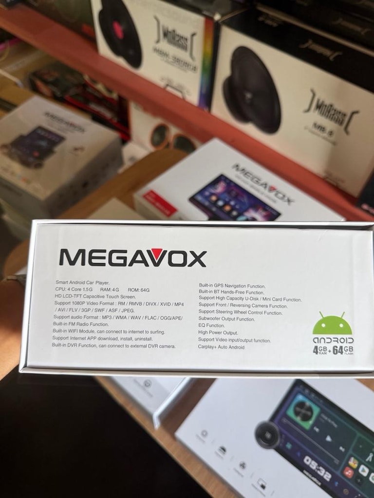 Megavox marka diamond ekran multimedya teyp sıfır garantili ürün 11.5 - 2
