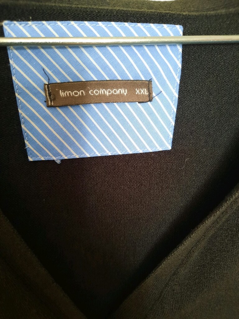 LİMON COMPANY XXL BEDEN SIYAH HIRKA - 2
