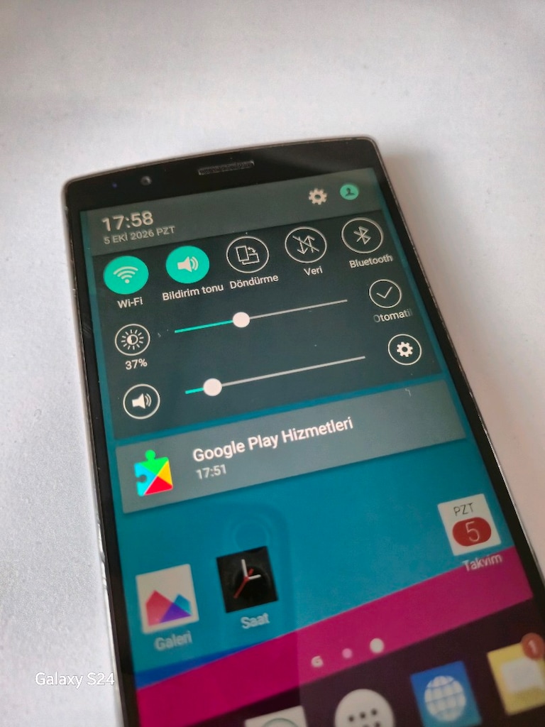 LG G4 Deri temiz - 4