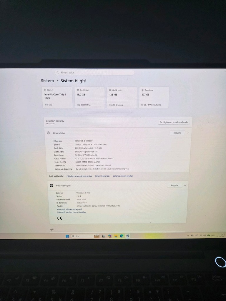 Medion S1 Oled 2k 120 Hz Laptop - 6