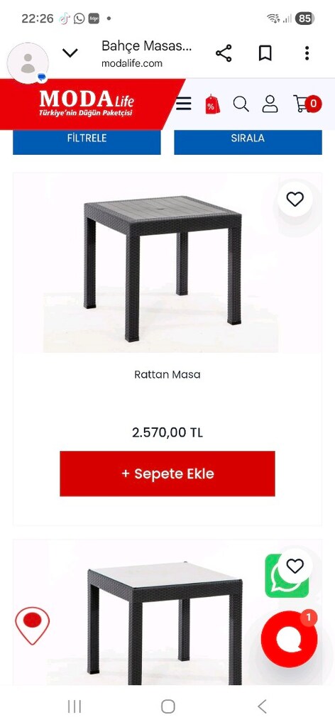 rattan masa 4 sandalye takımı uygun fiyata verilecek - 2