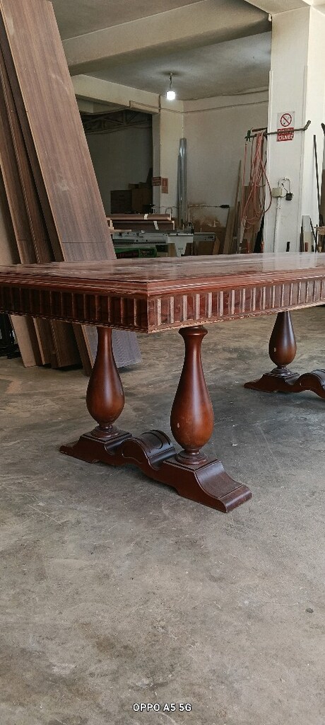 klasik yemek masası 220x110 - 4