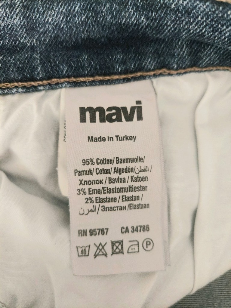 Mavi jeans yırtık detay kot pantolon - 11
