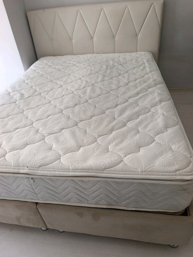 Çift kişilik baza başlık ve yatak - 2