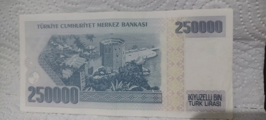 İKİYÜZELLİ BİN TÜRK LİRASI. - 6