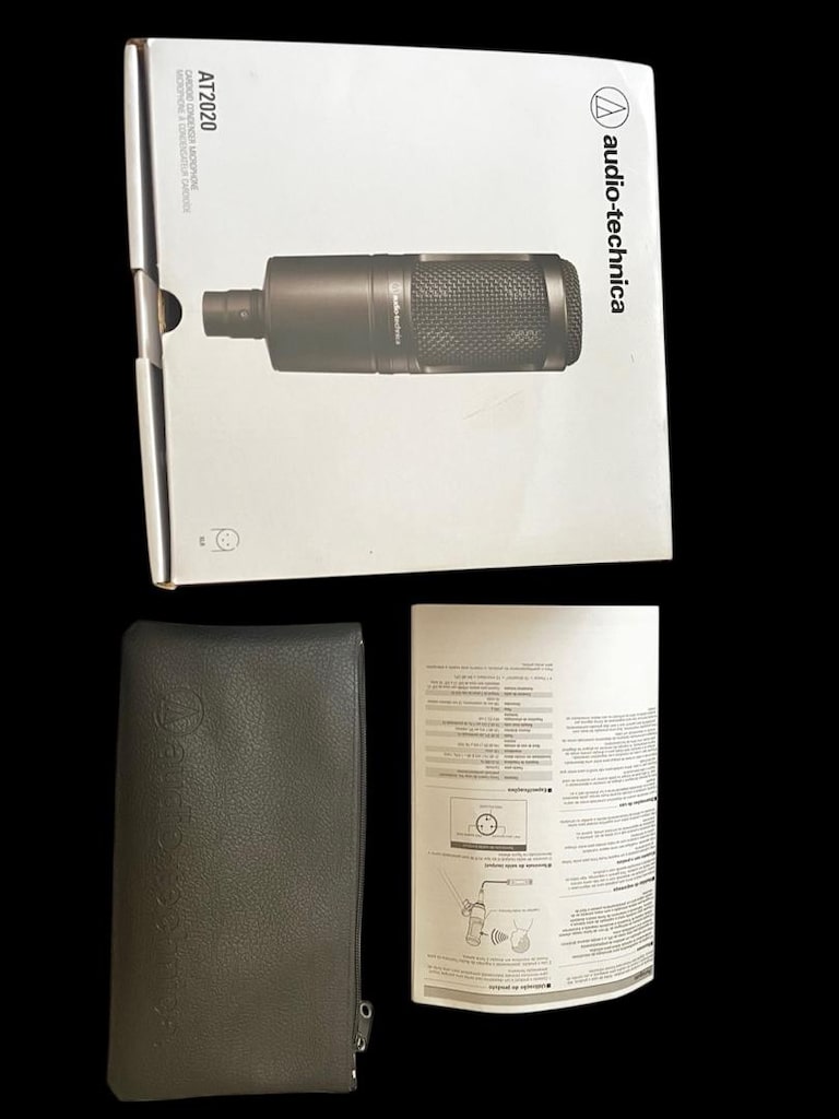 Audio-Technica At2020 Vondenser Microphone - 6