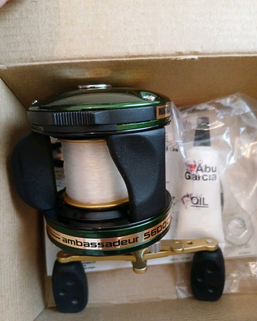 AbuGarcia ambassadeur 5600 C5 mag-x-İsveç üretimi,sıfır,kutulu. - 2