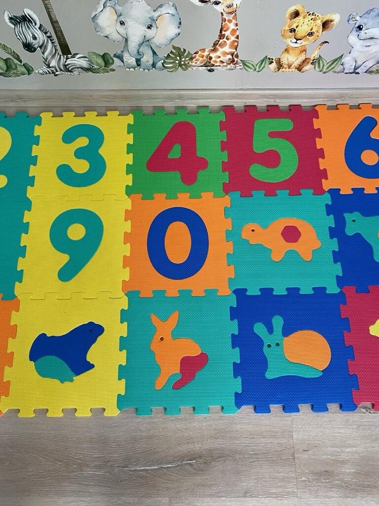 renkli oyun matı e bebek - 5