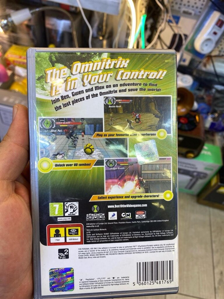 BEN 10 PSP OYUNU - 2