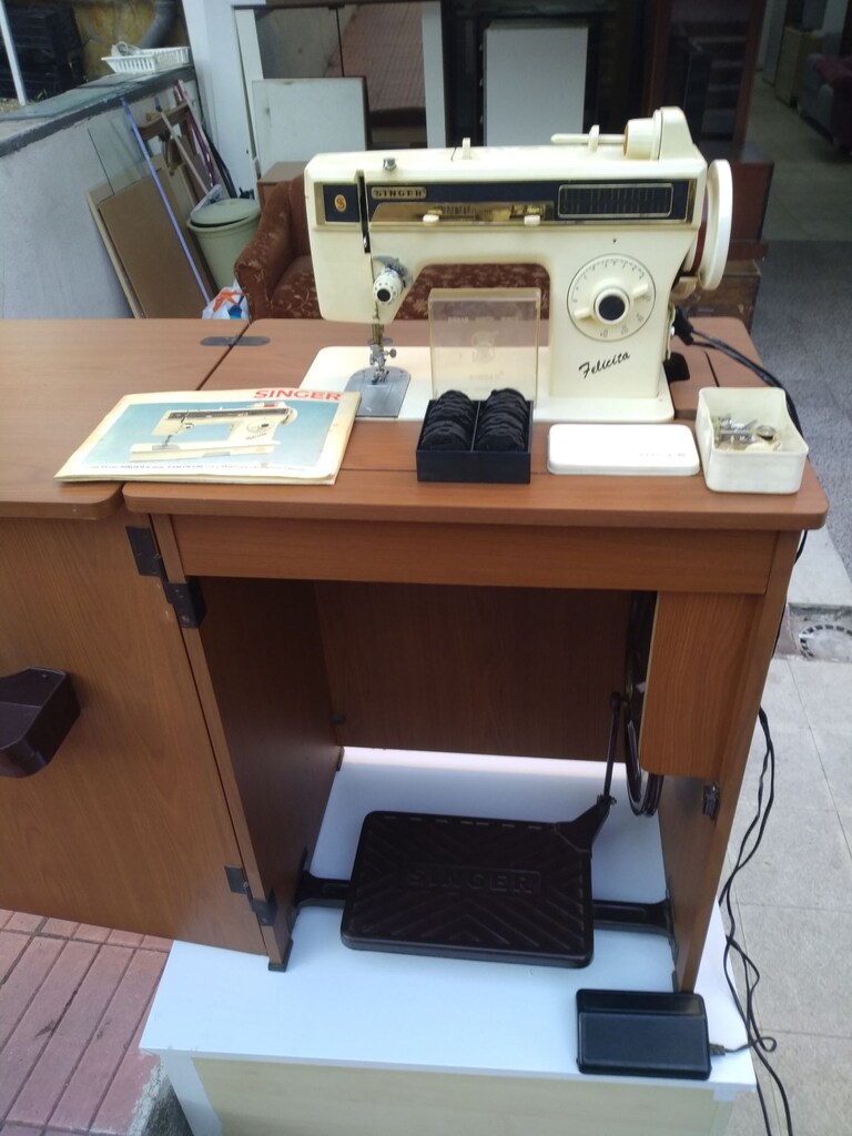 SINGER FELICITA 1288 – MOBİLYALI KONSOL TİPİ DİKİŞ MAKİNESİ YENİ AYARI - 10
