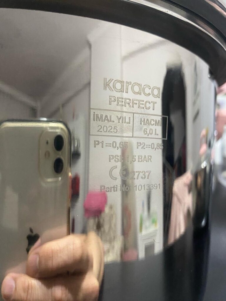 Karaca Perfect Pink 2 Adet Düdüklü Tencere Seti Paslanmaz Çelik Sıfır - 6