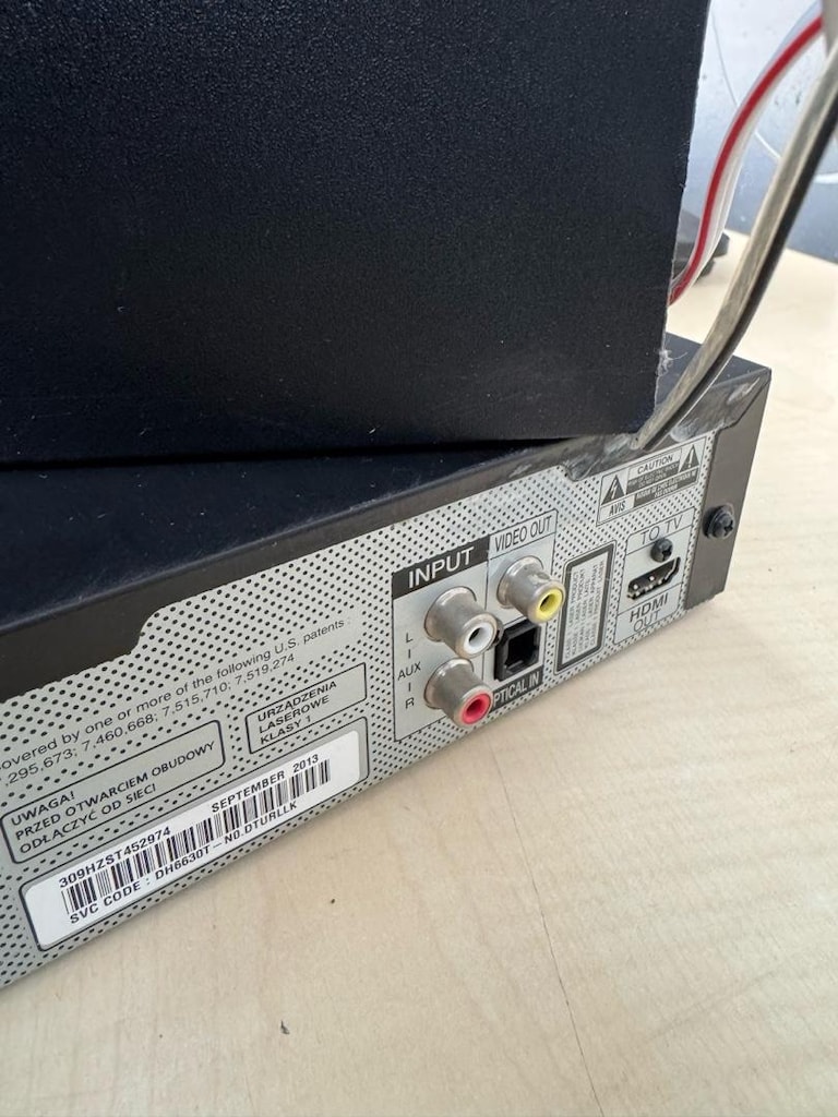 Temiz LG DH6630 Home Cinema 5.1 Ses Sistemi (Tüm Hoparlörler Aktif) - 5