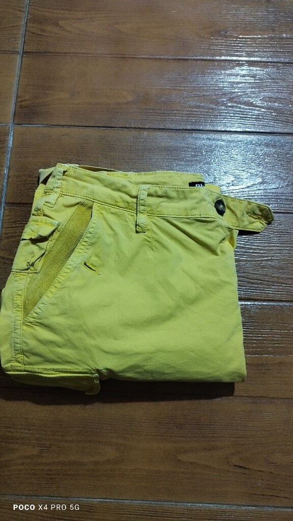#Blauer USA ithal marka şık bermuda pantolon .Eni 40 Boyu 48 . - 3