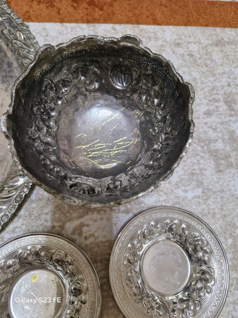 Gümüş çay takımı - 6