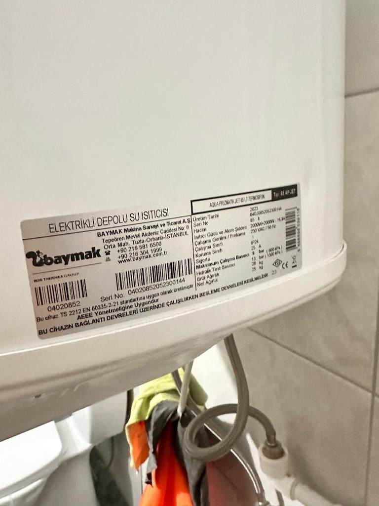 Baymak aqua prizmatik jet 65lt termosifon - 3