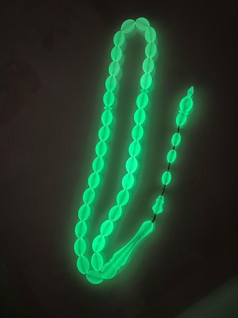 NEON YEŞİLİ USTA İŞİ KEDİ GÖZÜ - 5