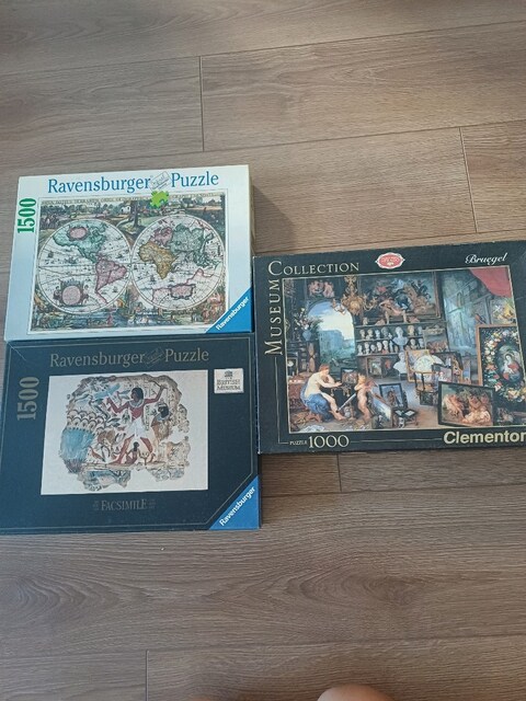 Ravensburger & Clementoni Koleksiyonluk 3'lü Puzzle Set