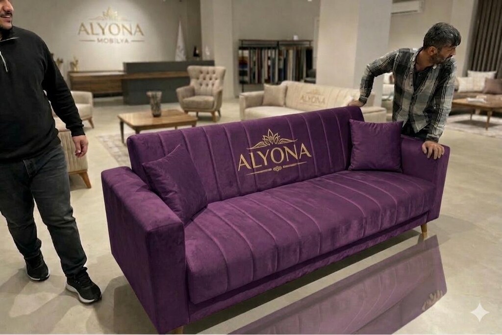 ALYONA MOBİLYA DAN KAPIDA ÖDEMELİ YATAKLI BAZALI ÇEKYATLAR İSTANBUL - 14