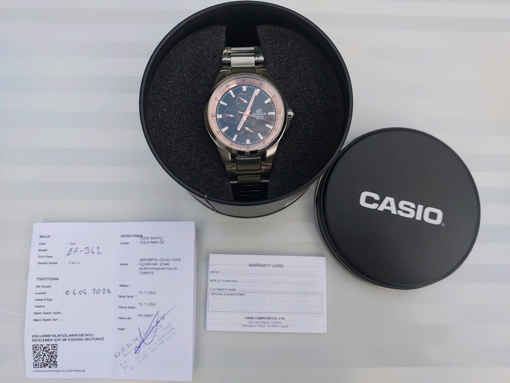 Sıfır Casio Edifice Ef-342 Garantili - 2