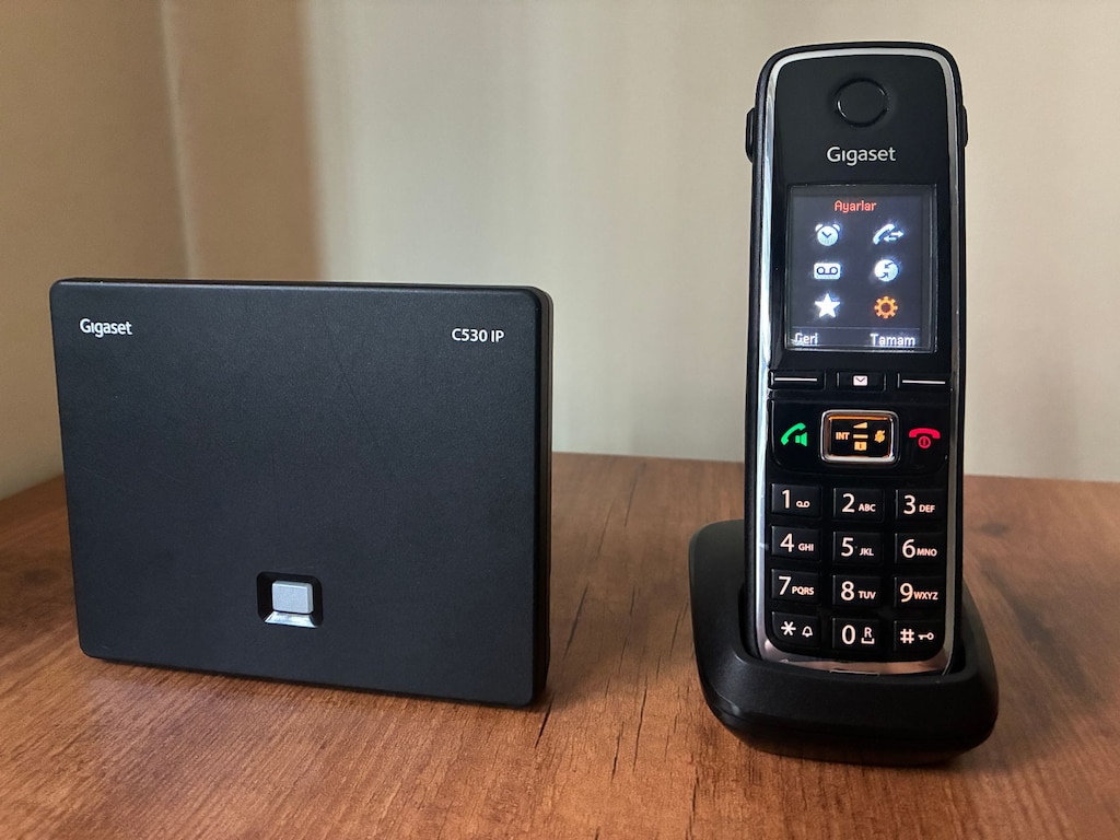 Gigaset C530 IP Telsiz Dect Telefon - 5
