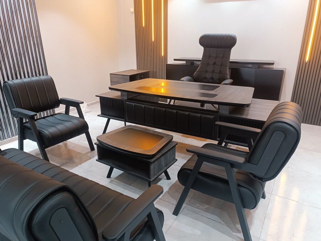 -NET BÜRO- MOBİLYA OXXO MAKAM KOLTUKLAR DAHİL 10 PARÇA FULL SET - 2