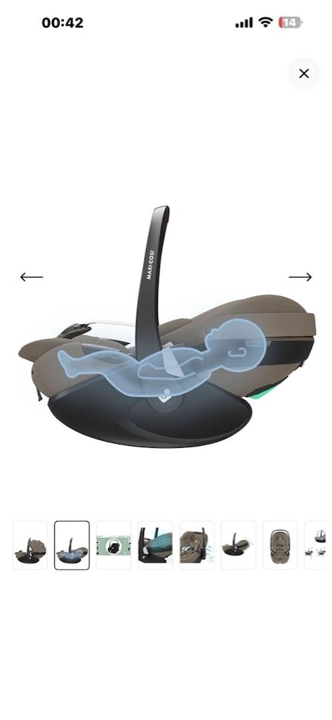 Maxi Cosi puset , anakucağı, oto koltuğu - 8
