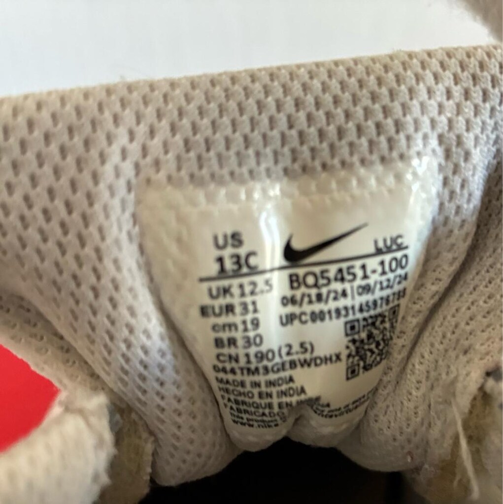 Nike beyaz çocuk spor ayakkabısı - 2