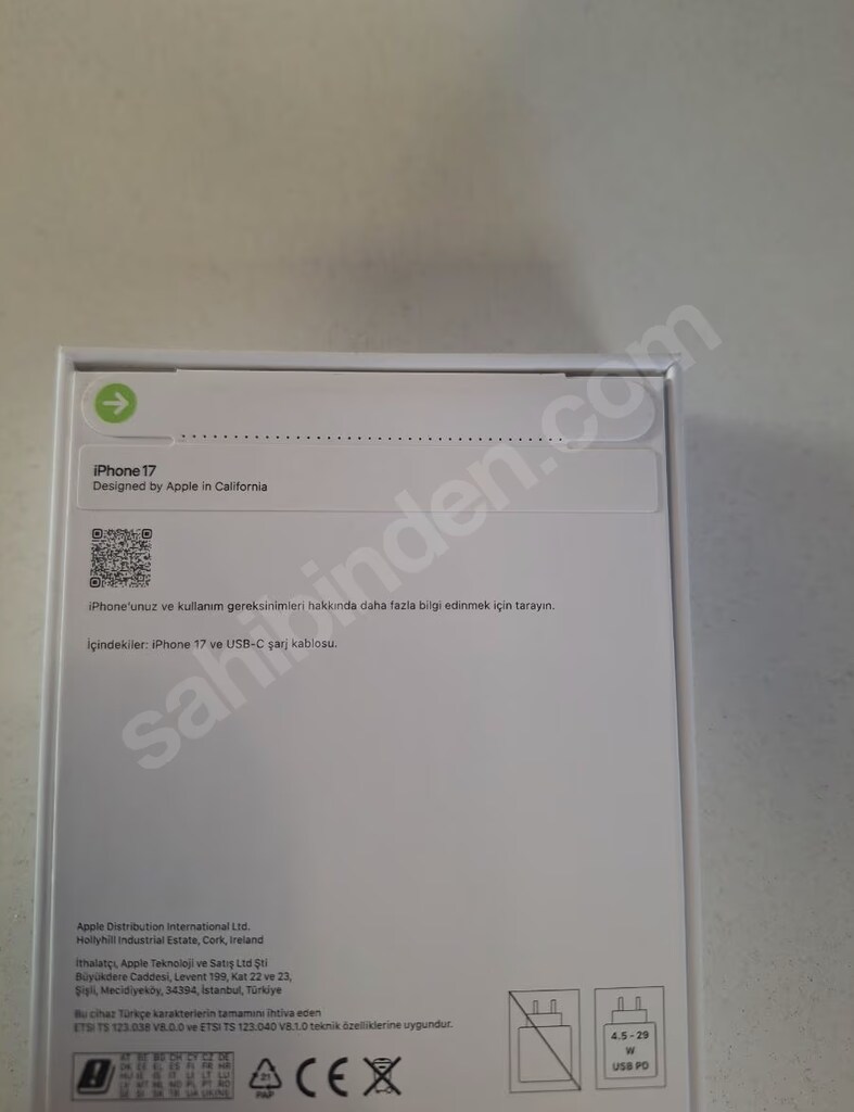 Sıfır kapalı kutu faturalı orjinal Iphone 17 - 2