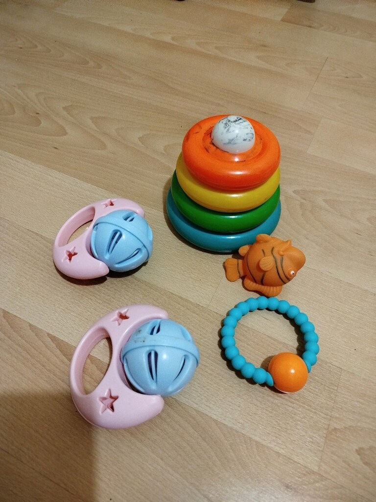 Bebek eğitici oyuncakları ve çevirmeli çıngırak - 2