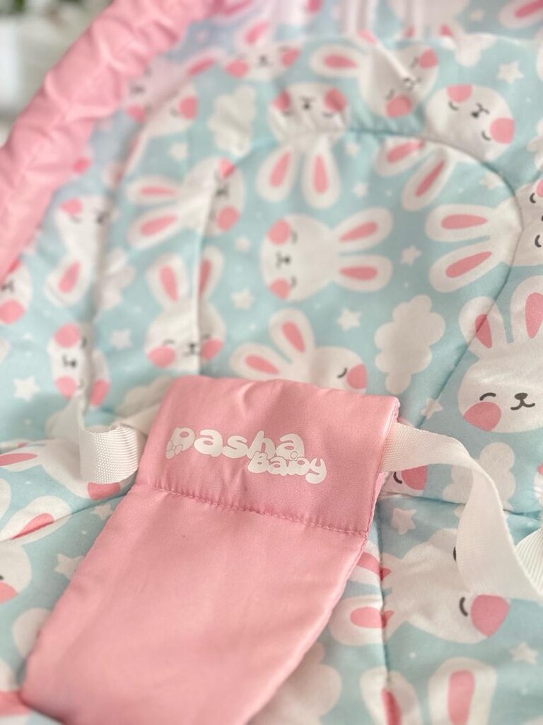 Pasha baby rabbit anakucağı bebek beşiği - 4