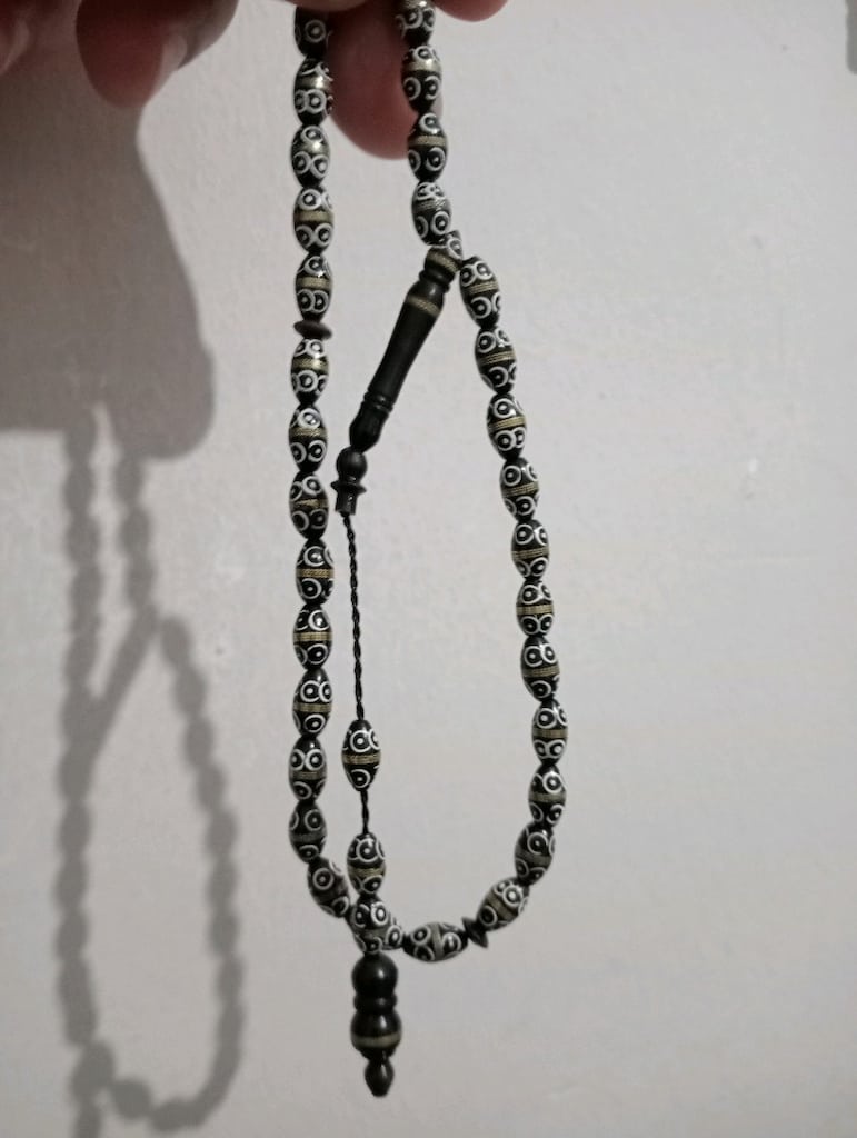 işlemeli kuka tesbih - 3