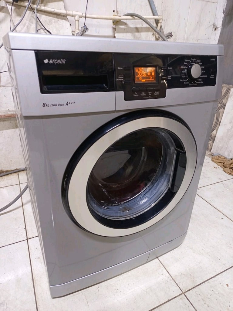 Arçelik 8kg çamaşır makinesi inverter motor - 3