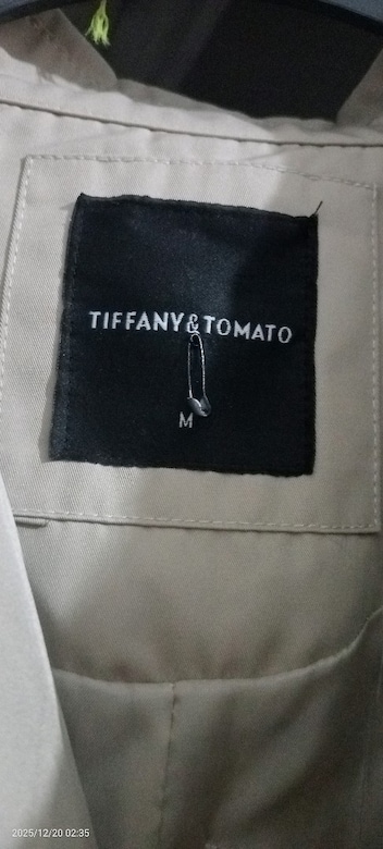 tiffani tomato trençkot - 5