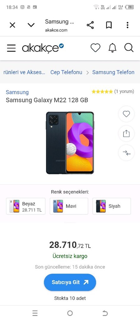 Samsunğ. M. 22.128.gb. - 4