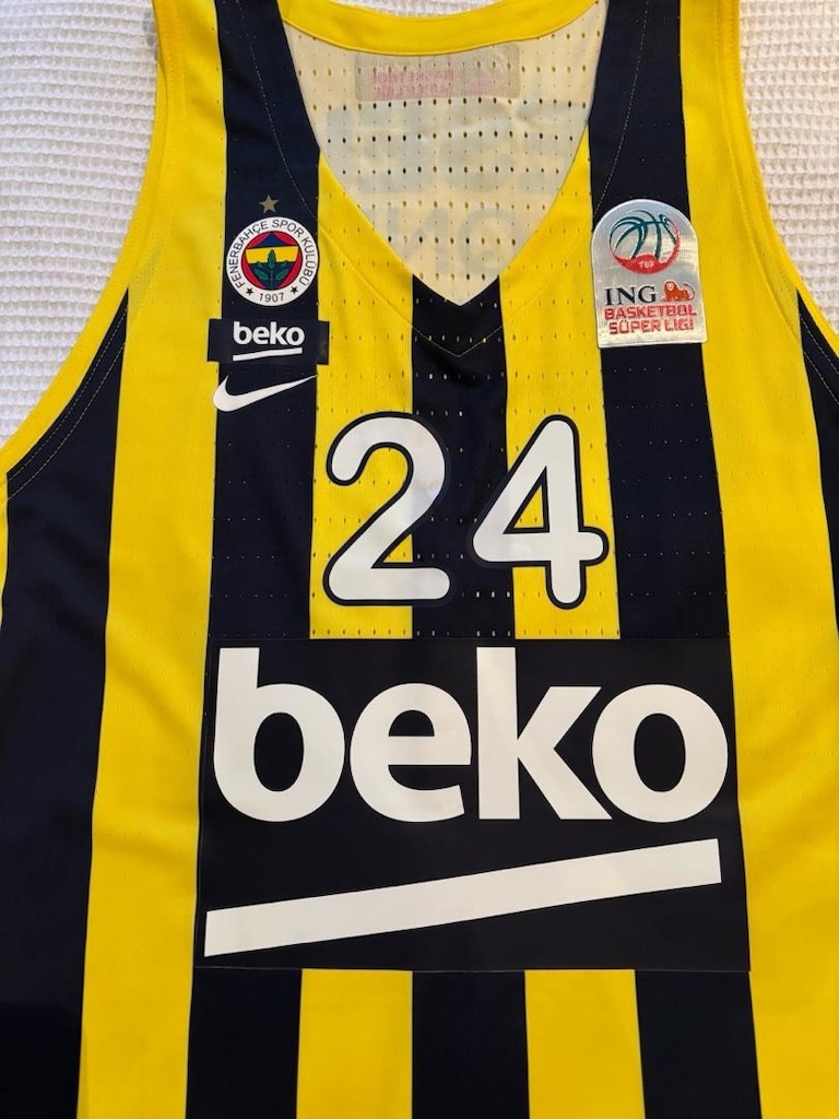 Jan Vesely Türkiye Basketbol Süperligi Maç Forması - 3