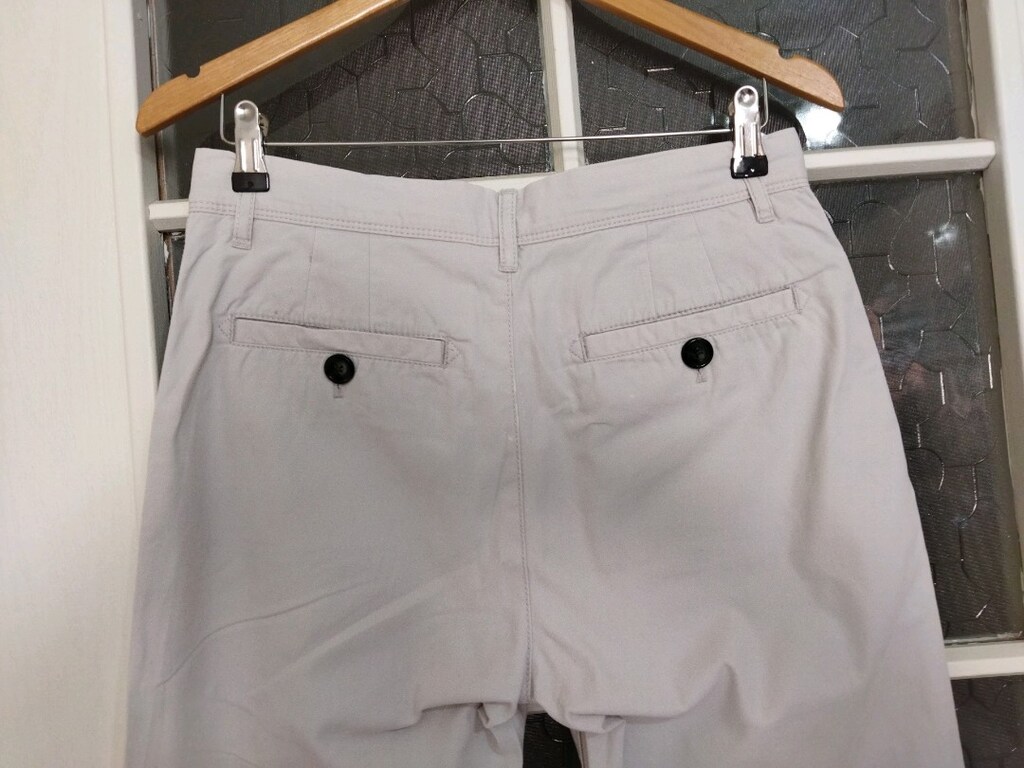 Erkek çocuk mavi jeans kumaş pantolon - 6