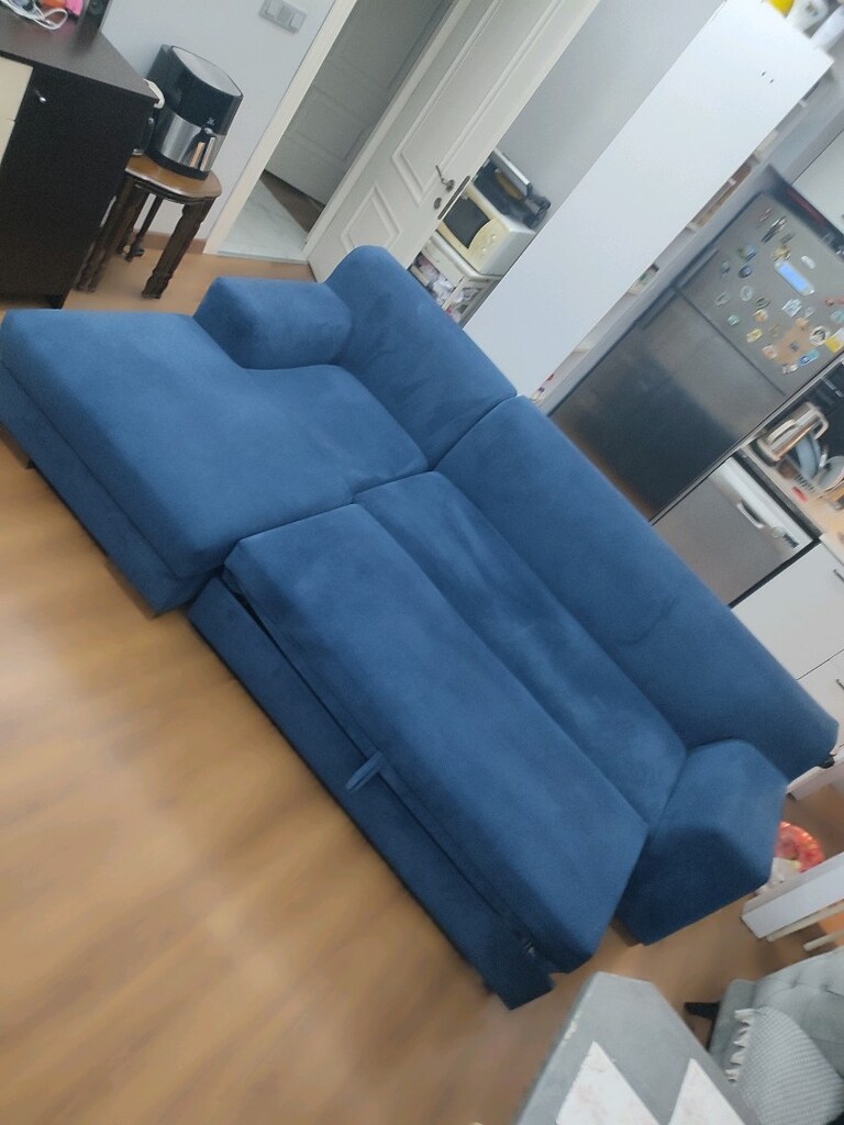 Koltuk takımı L /çift kişilik yatak olan model - 5